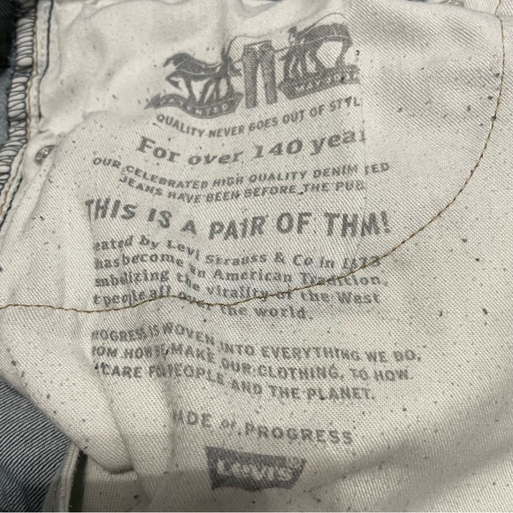 LEVI’S 511 Slim Fit Blue Jeans W 36 L30 Macy’s Modern Fit - Picture 7 of 7